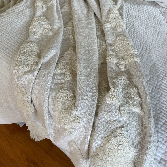 CUPCAKES AND CASHMERE CHENILLE CHRISTMAS TREE DESIGN THROW/BLANKET NWOT - Picture 4 of 12